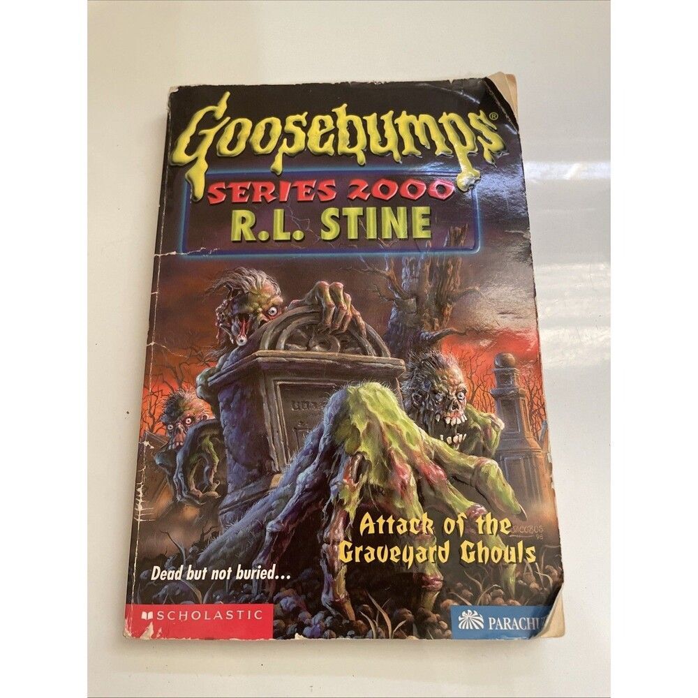 Attack of the Graveyard Ghouls Goosebumps Series 2000 Book R.L.‎ Stine 1998